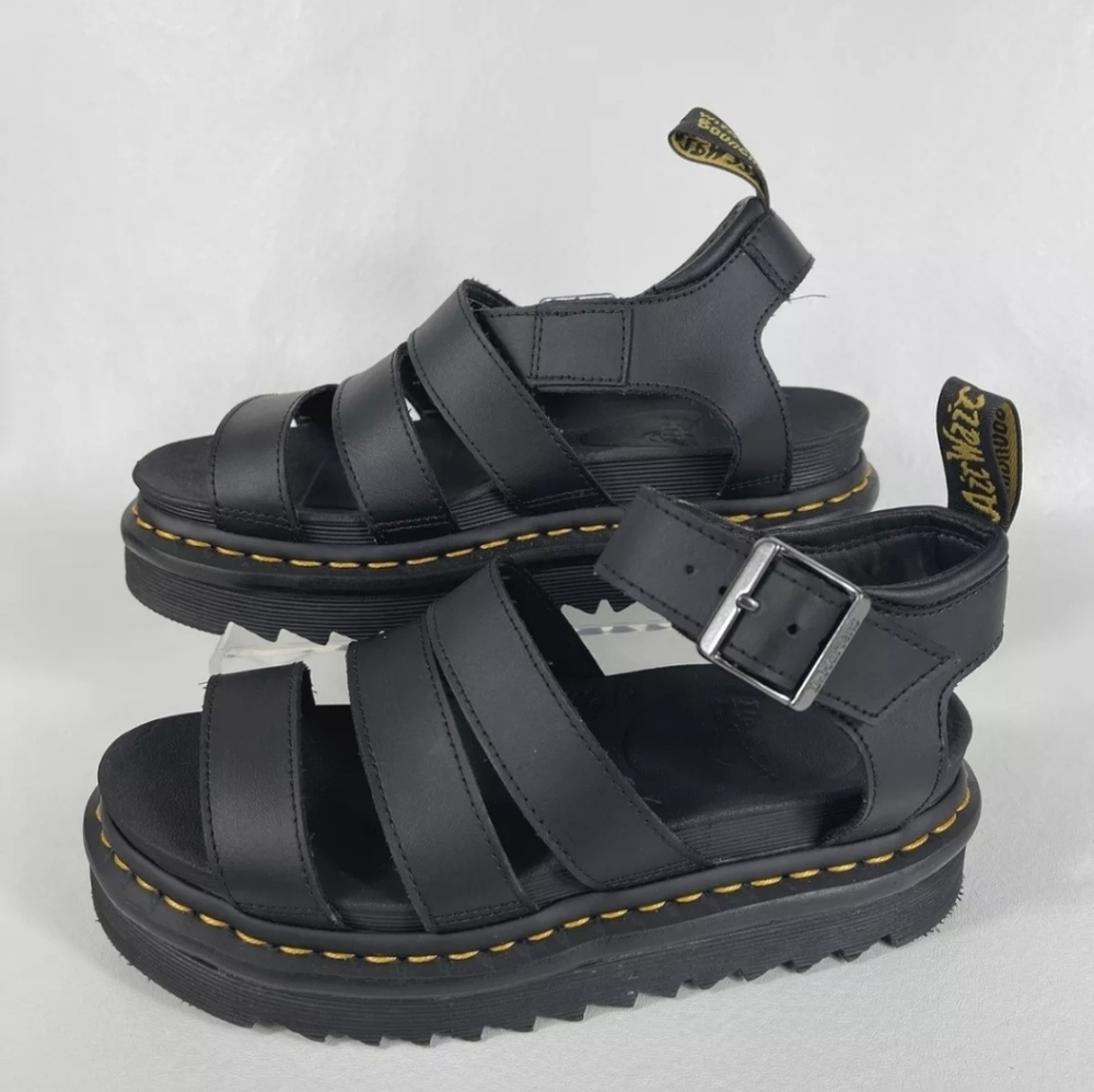 Dr. Martens Black Brando Blaire Sandal